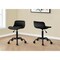 Monarch Specialties Office Chair, Adjustable Height, Swivel, Ergonomic, Computer Desk, Work, Juvenile, Metal, Black I 7464 - alternate 4